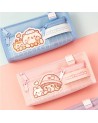 Trousse Kawaii en Tissu Oxford